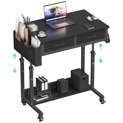 Small Portable Rolling Standing Desk Deal