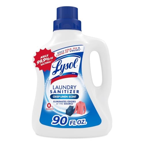 Lysol Disinfectant Laundry Sanitizer & Scent Booster 90-Oz (Crisp Linen) Deal