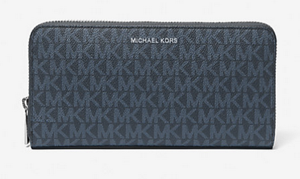 Michael Kors Cooper Logo Zip-Around Wallet