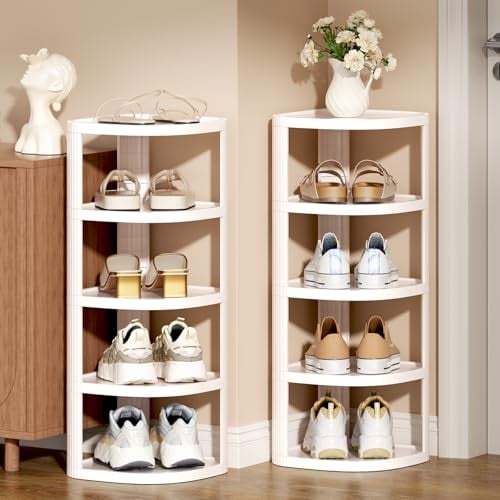 10-Tier NestOrganix Vertical Stackable Shoe Rack