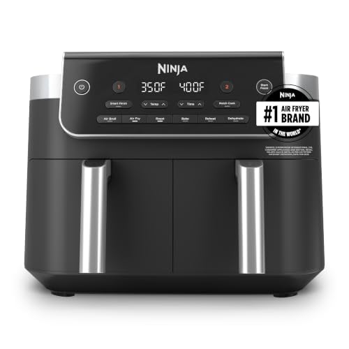 Ninja DualZone Air Fryer 8 Qt 6-in-1 DZ801 Grey Deal