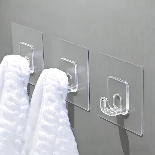 Heavy Duty Adhesive Hooks 30-Pack
