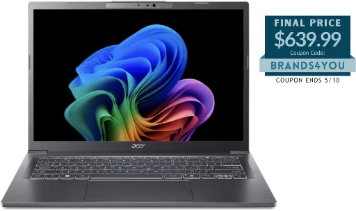 Acer Aspire 14" i9-288V Core Ultra 9 32GB 1TB SSD ARC 140V AI PC Refurbished