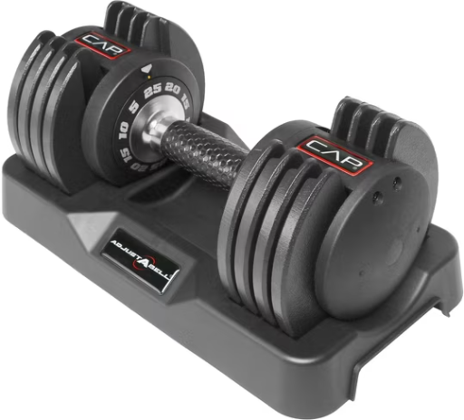 CAP Barbell 5-in-1, 25lb ADJUSTABELL Dumbbell