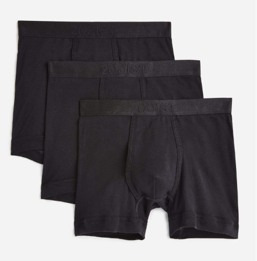 3-Pack Pima Cotton Boxer Briefs