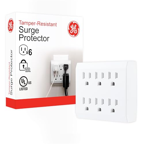 GE 6-Outlet 440-Joule Surge Protector Wall Tap Deal