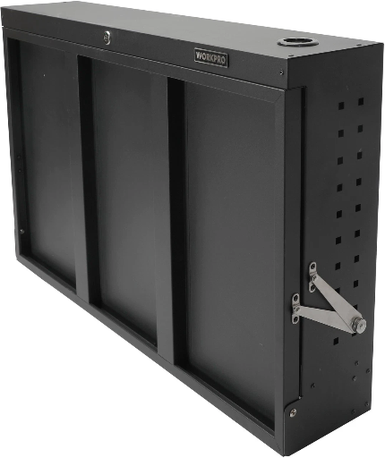 WorkPro 36-Inch Wall Mount Workbench with Foldable Steel Work Surface