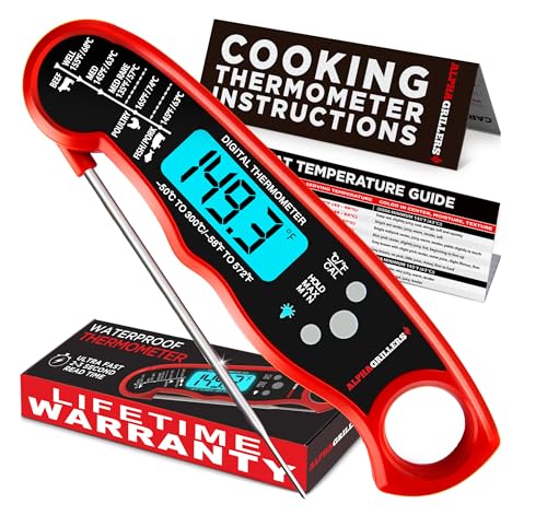 Alpha Grillers Instant Read Meat Thermometer Digital Deal