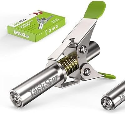 TaskStar 12000 PSI Grease Gun Coupler