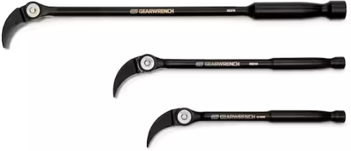 GEARWRENCH Indexing Head Pry Bar Set (3-Piece)