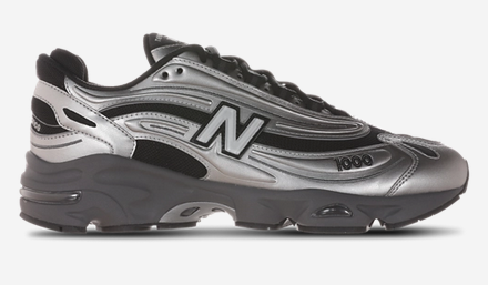 New Balance Men's 1000 Shoes (Silver/Black)