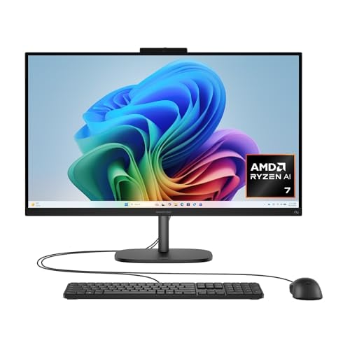 HP OmniStudio 27 inch All-in-One Desktop Next Gen AI PC, FHD Display, AMD AI 7 445, 16GB RAM, 512GB SSD Deal
