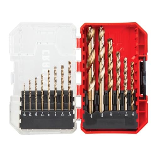Craftsman 14-Piece Gold Oxide Drill Bit Set
