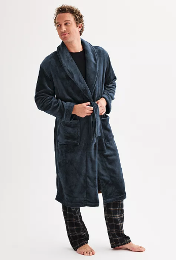 Men's Sonoma Goods For Life Plush Robe Small/medium