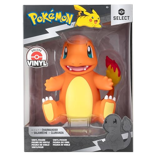 Pokemon Charmander Deluxe Select Vinyl Figure 8-Inch