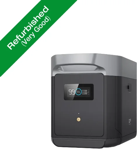 Refurbished: EcoFlow DELTA 2 Max 2048Wh Power Station Extra Battery LFP Back-up Deal