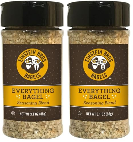 Einstein Bros. Bagels Everything Bagel Seasoning Blend 3.1 Ounce (2-Pack)