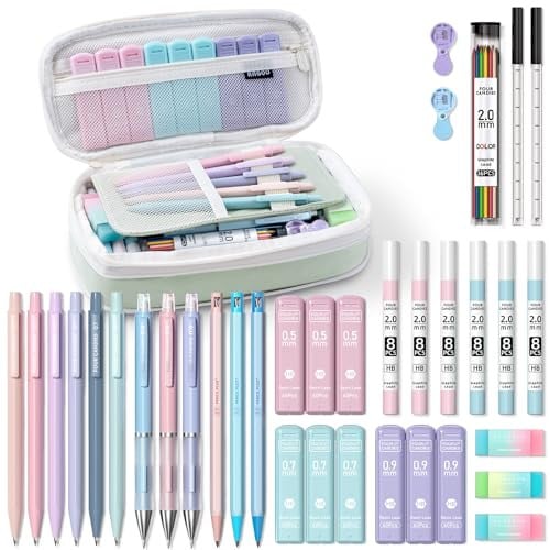 36-Piece Four Candies Aesthetic School Supplies