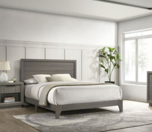 Elements Darien Queen Bedroom Set with Bed, Dresser & Nightstand (Gray) Deal