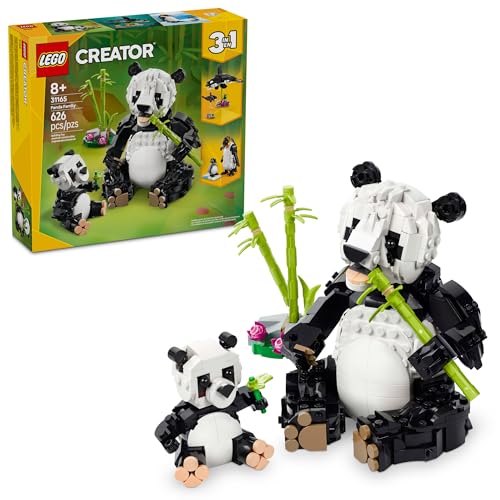 LEGO Creator 3 in 1 Panda Family 626-Piece Deal