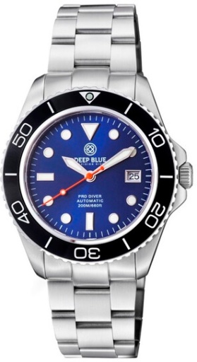 Deep Blue Pro Diver 200 42.5mm Automatic Men's Watch