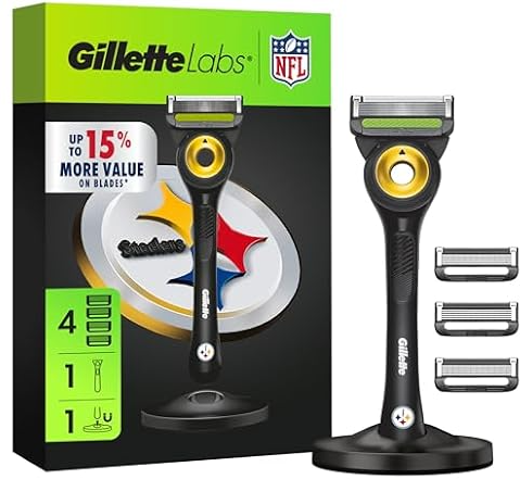 Gillette Labs Special NFL Steelers Edition Razor Deal