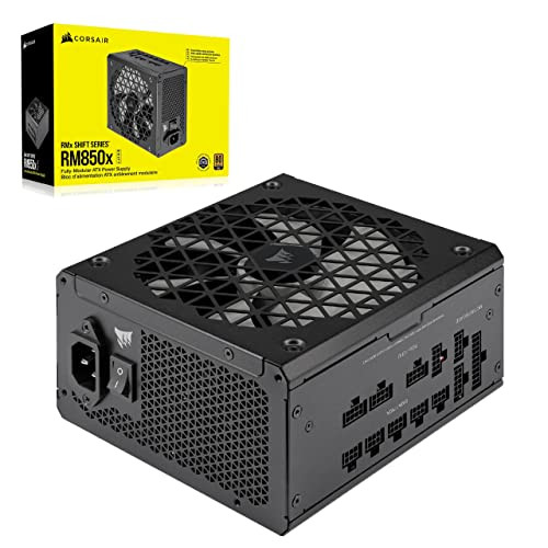 Corsair RM850x Shift 850W 80 Plus Gold ATX 3.1 PCIe 5.1 Fully Modular ATX Power Supply