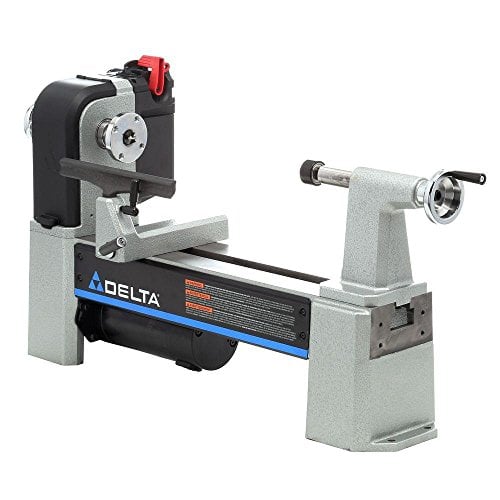 Delta Industrial 46-460 12-1/2-inch Variable-Speed MIDI Lathe