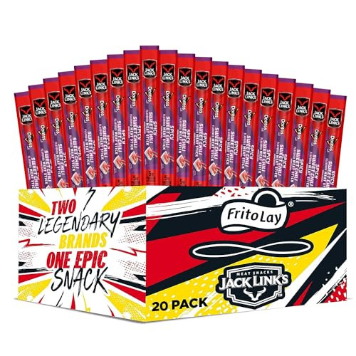 Frito Lay Jack Link's Meat Stick Doritos Spicy Sweet Chili 20-Pack