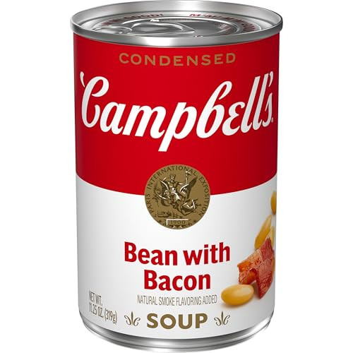Campbell's Condensed Bean With Bacon Soup 11.25 oz Can