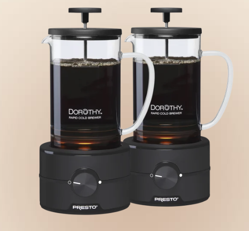 2-Pack 22-Oz Presto Dorothy Rapid Electric Coffee Cold Brewer