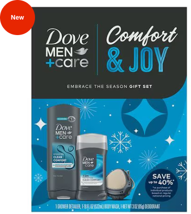 Dove Men+Care Holiday Gift Set Clean Comfort