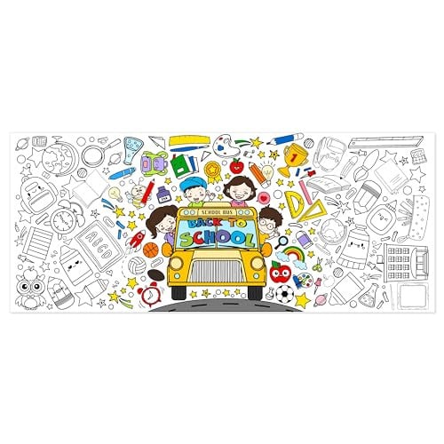 Back to School Giant Coloring Poster