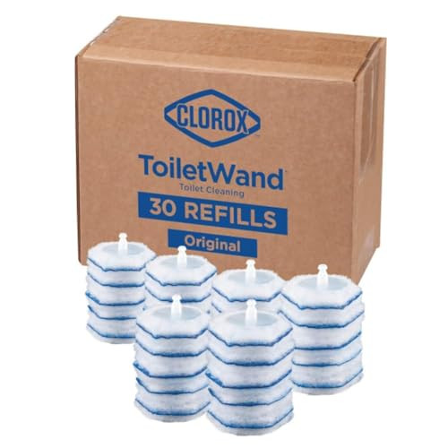 Clorox ToiletWand Disposable Disinfecting Wand Head Refills 30-Count