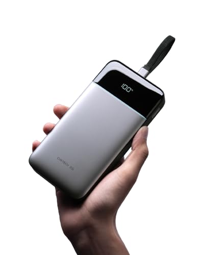 CUKTECH 25000mAh 100W Portable Power Bank with Built-In USB-C Cable Deal