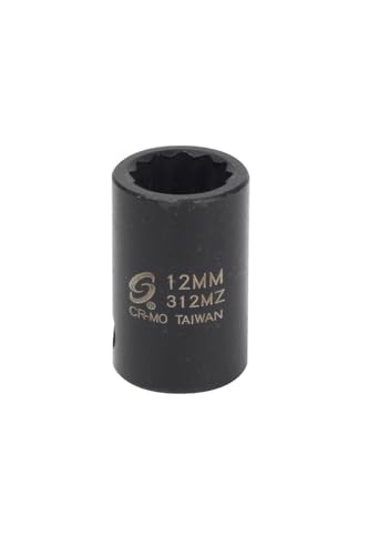 Sunex 312mz 3/8-Inch Drive 12-Mm 12-Point Metric Standard Impact Socket Deal