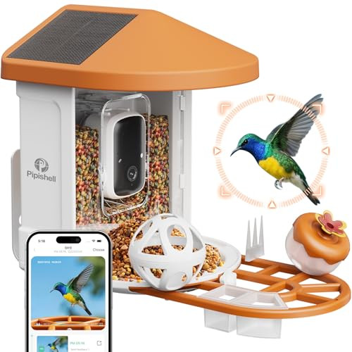 Pipishell Camera Bird Feeder