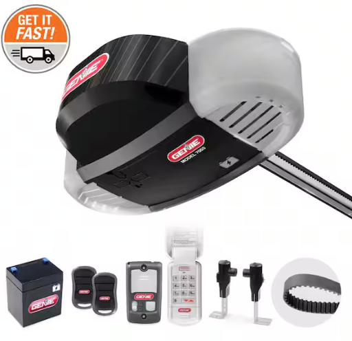 Genie Signature Series 1-1/4 HPc Ultra-Quiet Belt Drive Garage Door Opener with Battery Backup at Ho