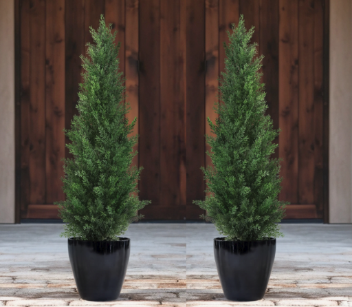 Artificial Cedar Tree 2-Pack 3 ft.
