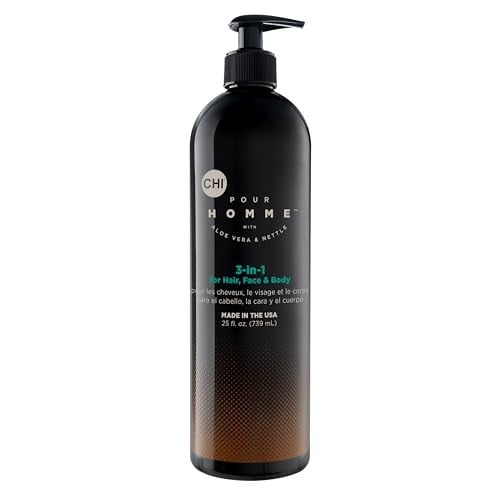 25-Oz CHI Pour Homme 3-in-1 Hair, Face & Body Wash Deal