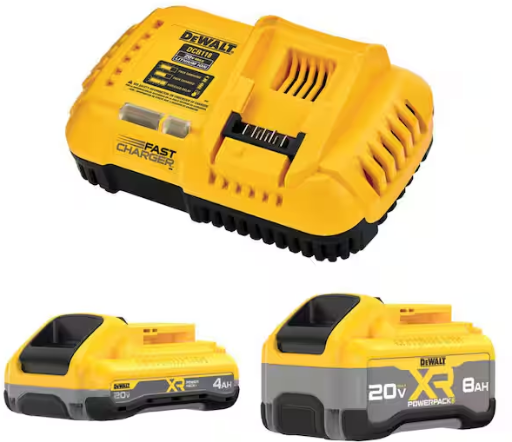 YMMV | DeWalt 20V XR Powerpack Starter Pack with 8.0 Ah and 4.0 Ah Batteries Deal