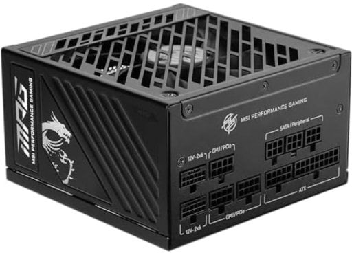 MSI MPG A1250GS Modular 1250W 80+ Gold ATX Power Supply Unit Deal