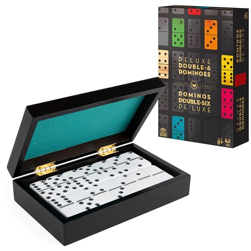 Spin Master Games Legacy Deluxe Double-6 Dominoes Set