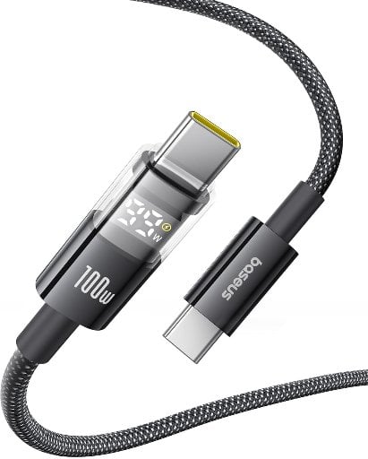 Baseus 6.6' 100W USB-C to USB-C Fast Charging Cable w/ LED Display Deal