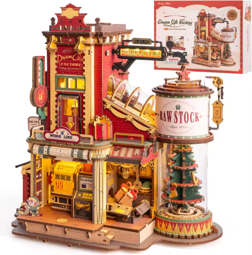 ROKR 449-PCS Dream Gift Factory Wooden 3D Puzzle Deal