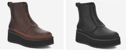 UGG Women's Cityfunc Zip Water-Resistant Platform Booties