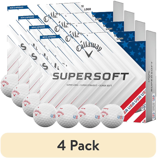 Callaway SuperSoft 2025 USA Golf Balls 48 Count Deal