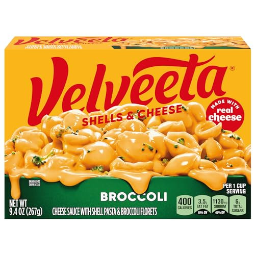 Velveeta Shells & Cheese Broccoli 9.4 oz Box