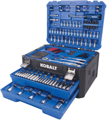 Kobalt 302-Piece Metric and Standard (SAE) Mechanics Tool Set w/ Hard Case Deal