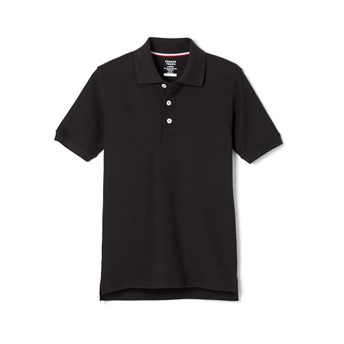 French Toast Men's Short Sleeve Pique Polo T-Shirt